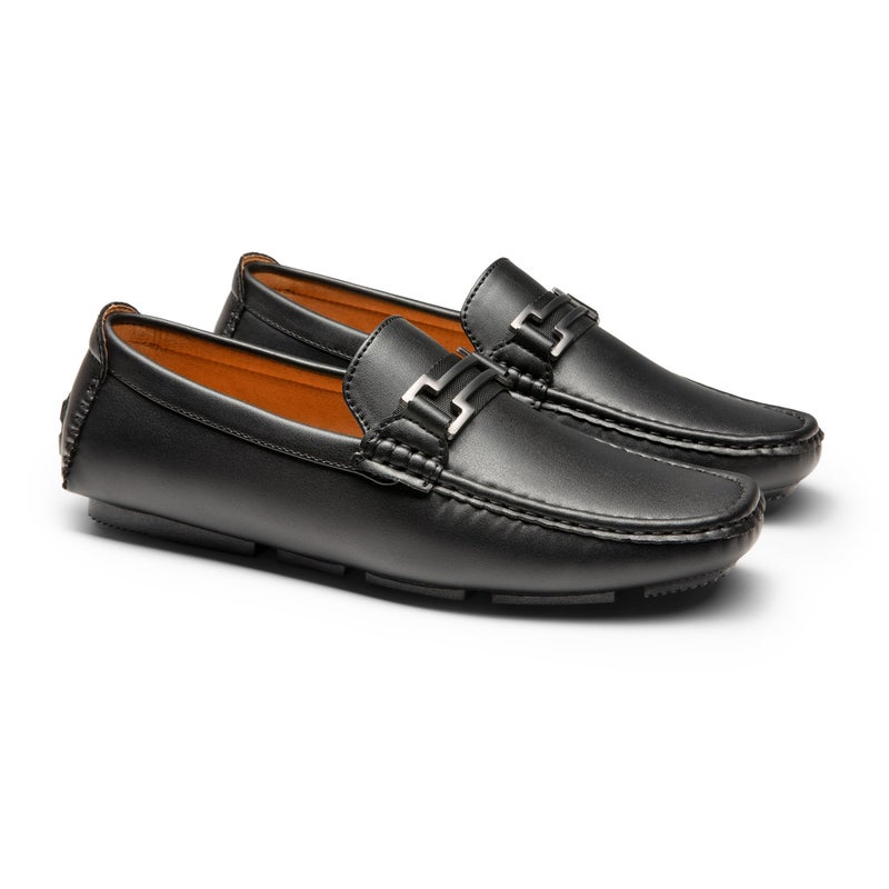 Bruno Marc Men's Driving Penny Loafers Casual Slip-on Moccasins Shoes,Size 8.5,Black,HUGH-01 - Image 3